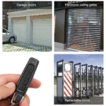 KEBIDU 433MHZ Remote Control Garage Gate Door Opener Remote Control Duplicator Clone Cloning Code Car Key - Image 5