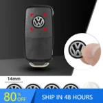 2026 Hot For VW VOLKSWAGEN Car Key Stickers Auto Control Keychain Emblem Accessories For Volkswagen VW R-line GTI R Polo Golf Pa