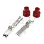 1 Set 2 Pin Auto Parts 6189-0100 Car Electrical Wiring Cable Harness Plastic Housing Socket AC Assembly Waterproof Connector - Image 3