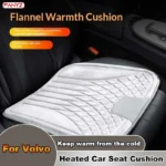 For Volvo S90 XC60 S60 XC40 V60 XC90 Flannel Car Seat Cushion, Non-Slip All-Season Auto Cushion Pad Parts & Accessories