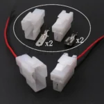 1 Set 2 Ways AC Assembly Auto Parts 7123-2228 7323-2128 Car High Current Wire Cable Socket 7122-2128 161971989