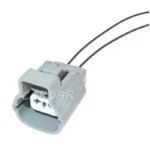 1 Set 2 Pin Auto Parts 6189-0100 Car Electrical Wiring Cable Harness Plastic Housing Socket AC Assembly Waterproof Connector - Image 4