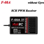 HOTRC RC Model Parts 8 Channels Mixed Control Function Receiver 4-9V DC F-08A for HT8A Radio Control RC Airplane Drone Plane