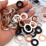 Auto Oil Pan Drain Plug Washer Seal Ring Assortment Kit Copper/ Aluminum/ Rubber M10 M12 M14 M16 M18 Car Motorcycle Repair Parts - Image 2