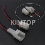 1 Set 2 Pins 6090-1001 Car Electric Cable Male Female Unsealed Socket AC Assembly 6090-1031 Auto Modification Connector Parts