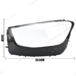 Car Headlight Cover Fit For Mercedes-Benz W253 GLC200 GLC260 GLC300 2020 2021 2022 Headlamp Shade Automobil Parts Accessori - Image 2
